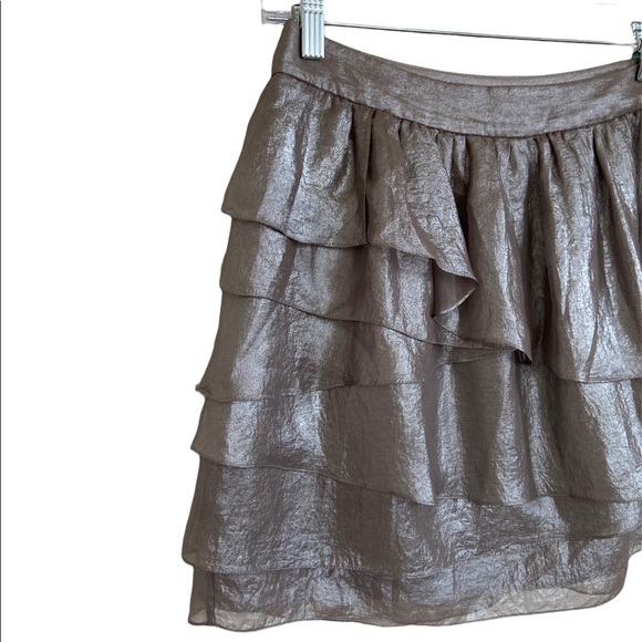 Club Monaco Metallic Mini Robin Skirt - Picture 9 of 10